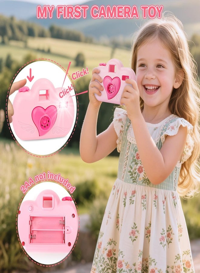 deAO Play Purse for Little Girls, Toddler Purse with Toy Camera Includes Handbag, Wallet, Pretend Make up Birthday Gift for Kids Girls 3 4 5 6 + - Image 5